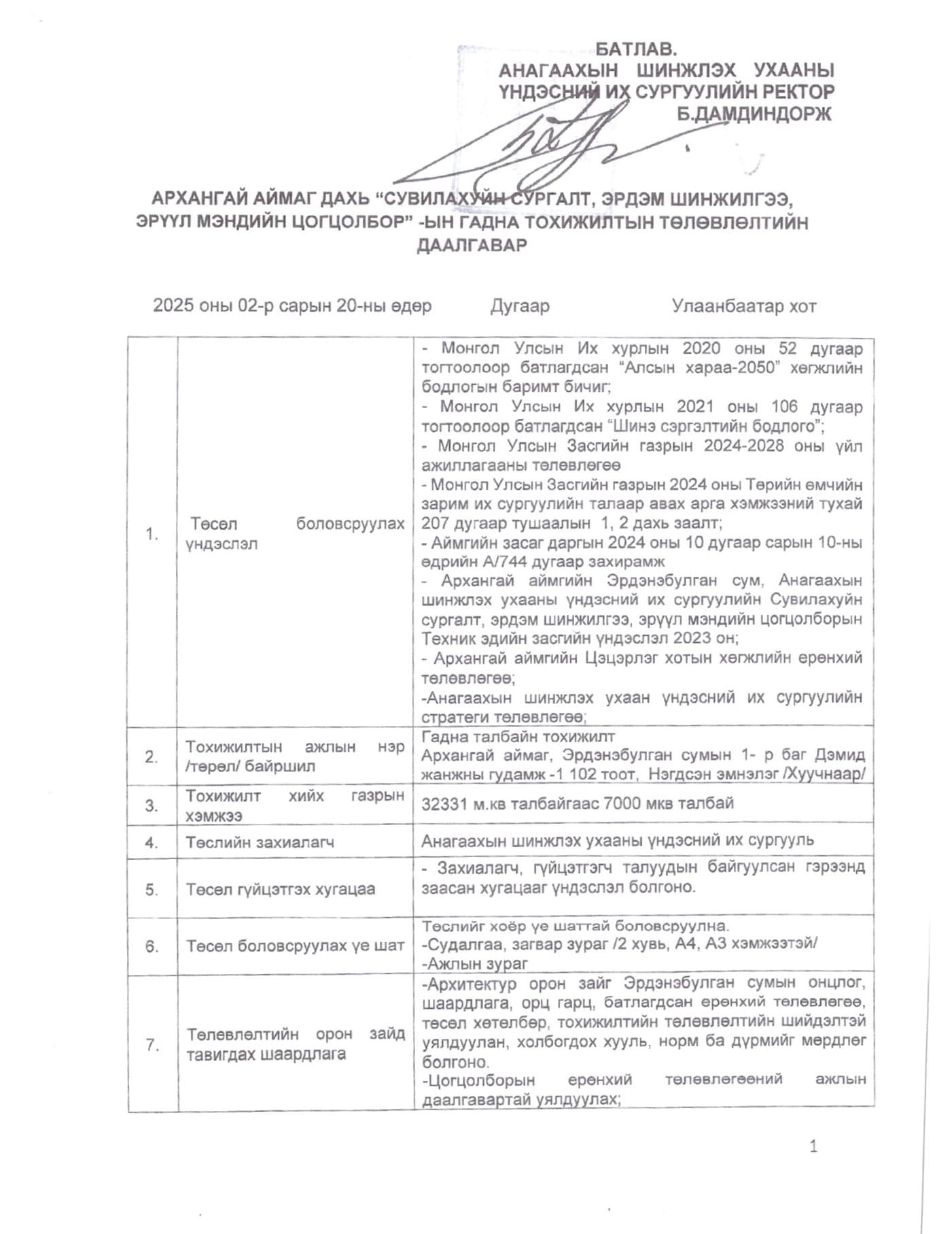 ҮНИЙН САНАЛ АВАХ УРИЛГА