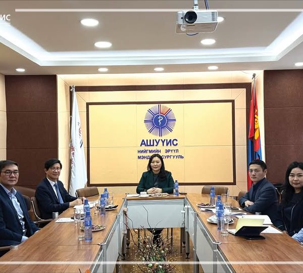 НИЙГМИЙН ЭРҮҮЛ МЭНДИЙН СУРГУУЛЬ БНСУ-ЫН ХАНСОН ИХ СУРГУУЛЬТАЙ ХАМТРАН АЖИЛЛАХААР БОЛЛОО