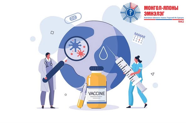 Томуугийн эсрэг дархлаажуулалтад идэвхтэй хамрагдаж буй багш, эмч, сувилагч болон ажилтнууддаа баярлалаа.