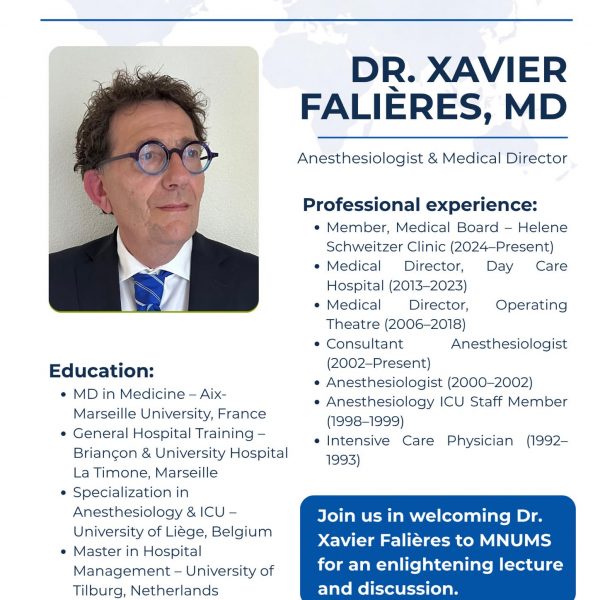 АШУҮИС-ИЙН АНАГААХ УХААНЫ СУРГУУЛИЙН “АНГЛИ ХЭЛЭЭР ХҮНИЙ ИХ ЭМЧ” БЭЛТГЭХ ХӨТӨЛБӨРИЙН ХҮРЭЭНД ОЛОН УЛСАД НЭР ХҮНДТЭЙ ЭМЧ, ПРОФЕССОРЫН ЛЕКЦ ЗОХИОН БАЙГУУЛАГДЛАА