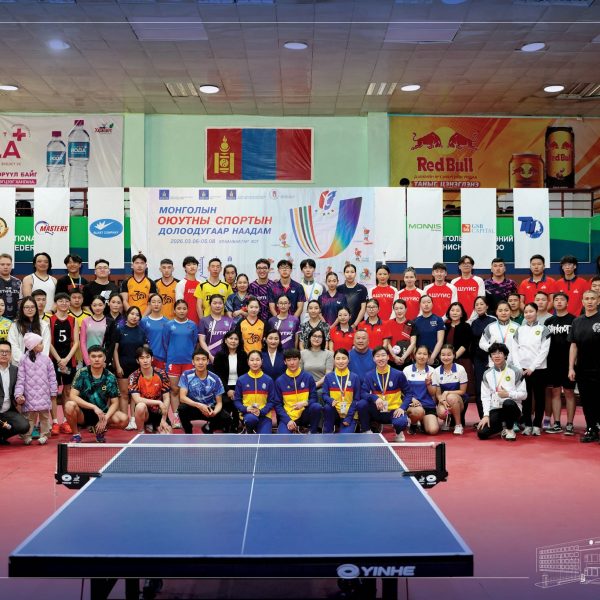 ОЮУТНЫ СПОРТЫН VII ИХ НААДМЫН ШИРЭЭНИЙ ТЕННИСНИЙ ТӨРӨЛД АМЖИЛТТАЙ ОРОЛЦЛОО