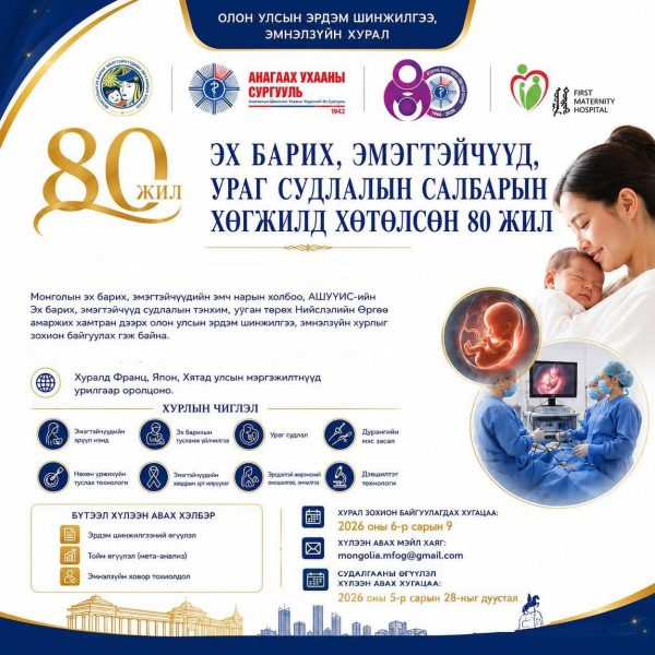 ОЛОН УЛСЫН ЭРДЭМ ШИНЖИЛГЭЭНИЙ ХУРАЛД УРЬЖ БАЙНА