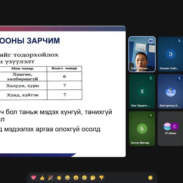 АШУҮИС-ИЙН БҮРЭЛДЭХҮҮН СУРГУУЛИУД 2026–2027 ОНЫ ХИЧЭЭЛИЙН ШИНЭ ЖИЛИЙГ ЦАХИМААР ЭХЛҮҮЛЛЭЭ